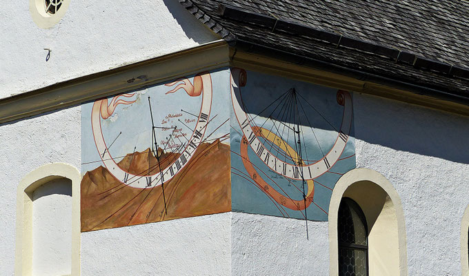 Sonnenuhr in Reutte