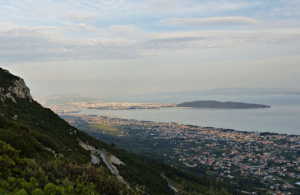 Blick auf Split