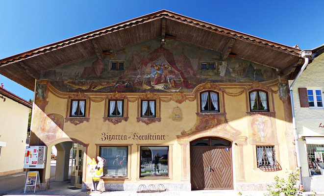 Lüftlmalereien aus Mittenwald