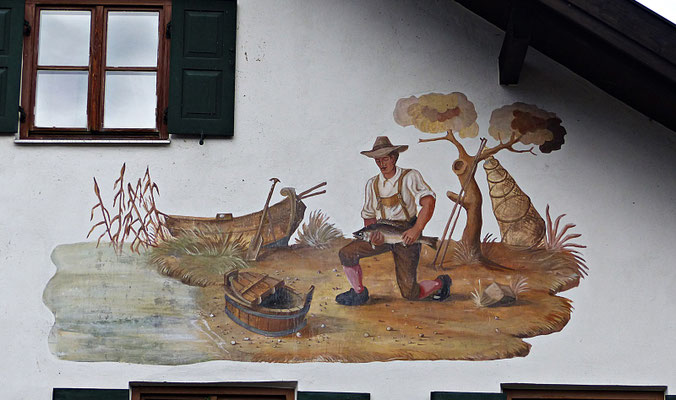 Lüftelmalerei in Münsing