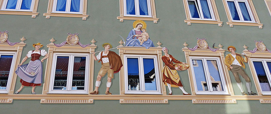 Lüftlmalerei aus Partenkirchen