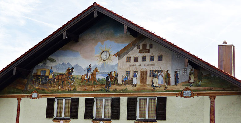 Lüftelmalerei beim Chiemsee