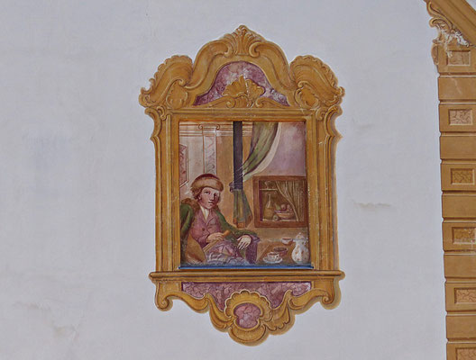Lüftlmalerei in Oberammergau