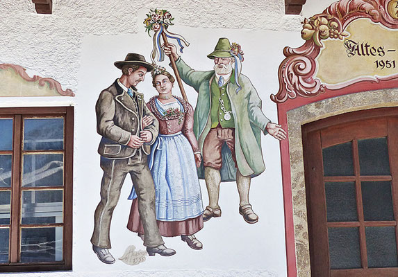 Lüftelmalerei in Bayern