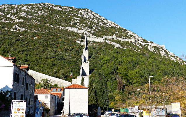 Die Mauer von Veliki Ston