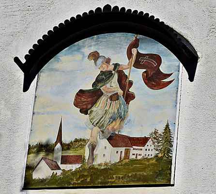 Lüftlmalerei aus Bayern
