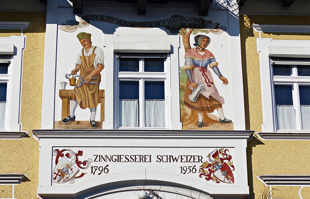 Lüftlmalerei in Dießen am Ammersee