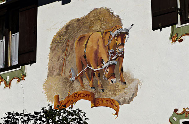 Lüftlmalerei aus Partenkirchen