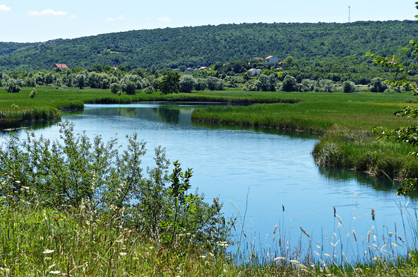 Die Krka bei Knin