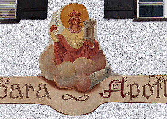 Lüftlmalerei aus Partenkirchen