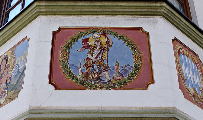 Lüftlmalereien aus Garmisch