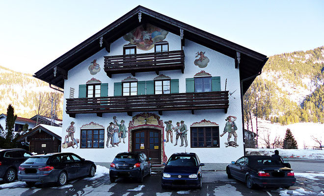 Lüftlmalerei aus Bayersojen