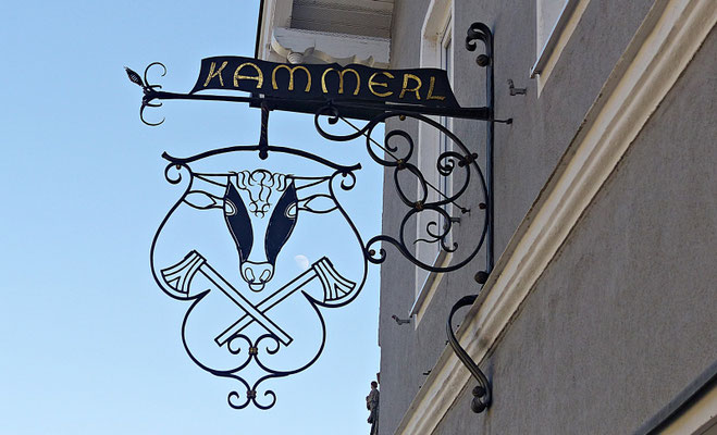 Nasenschild in Dießen am Ammersee