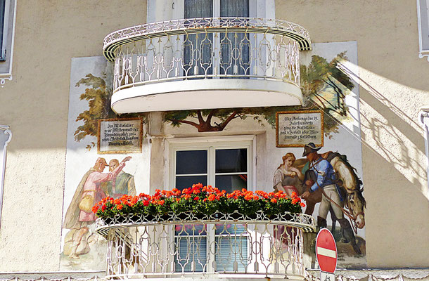 Lüftlmalereien aus Mittenwald