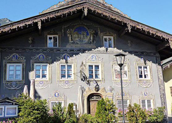 Lüftlmalereien aus Garmisch