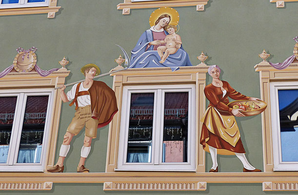 Lüftlmalerei aus Partenkirchen