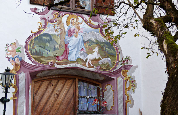 Lüftlmalereien aus Garmisch