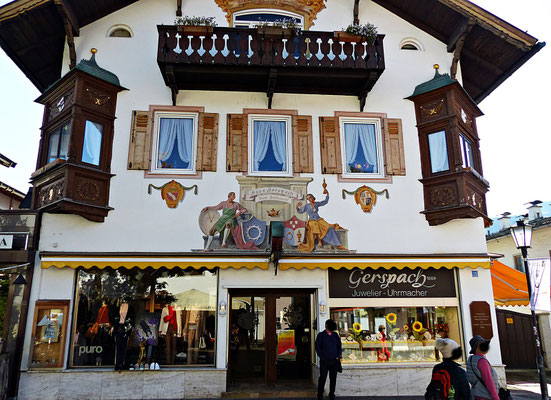 Lüftlmalereien aus Garmisch