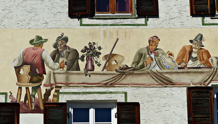 Lüftlmalerei aus Bayern