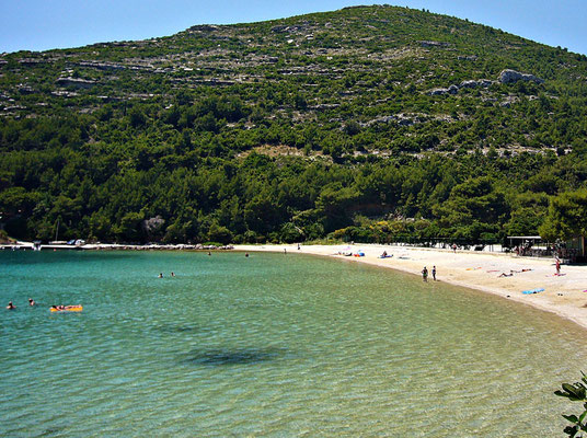 Der Strand im Juni