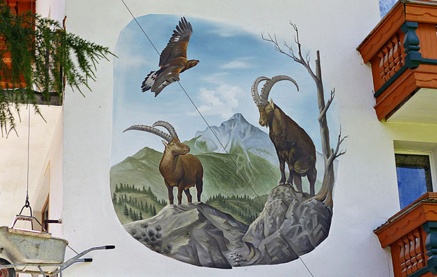 Lüftelmalerei im Lechtal