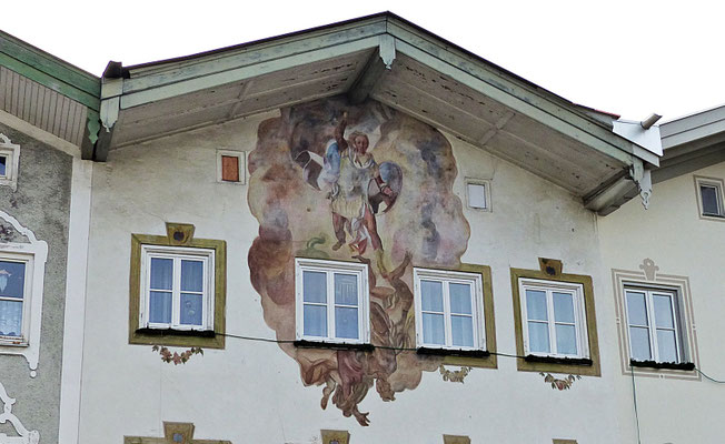 Lüftelmalerei in Bad Tölz