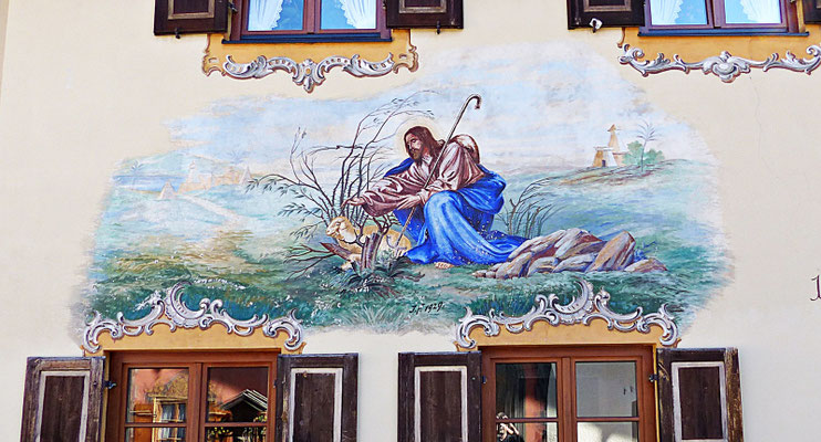 Lüftlmalereien aus Mittenwald