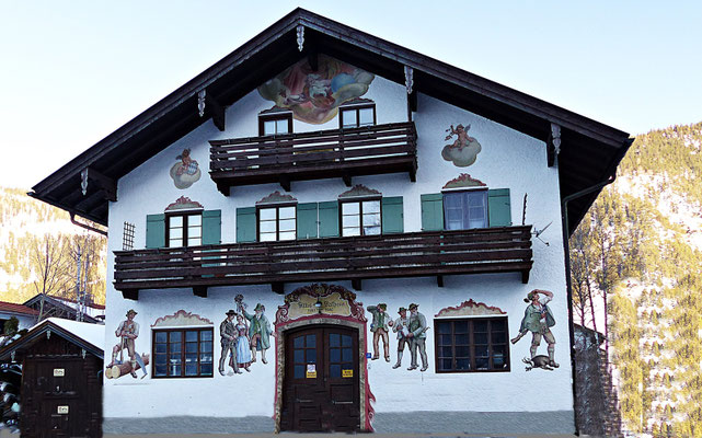 Lüftlmalerei aus Bayersojen