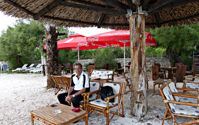 Die Beachbar im letzten Jahr