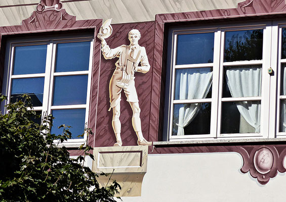Lüftlmalereien von der Familie Pfeffer