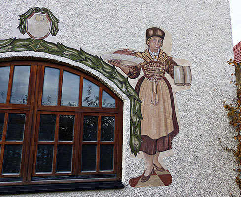 Lüftlmalerei aus Partenkirchen