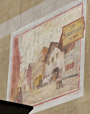 Lüftlmalerei aus Partenkirchen