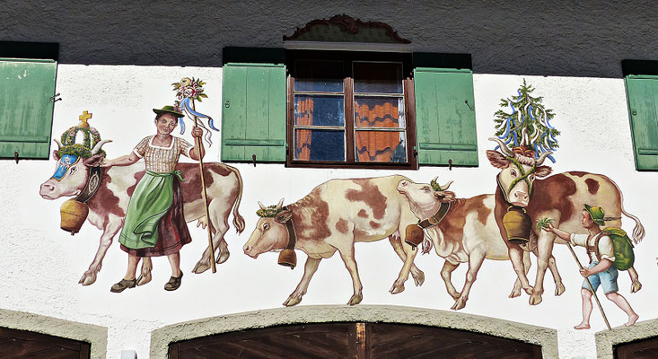 Lüftelmalerei in Bayern