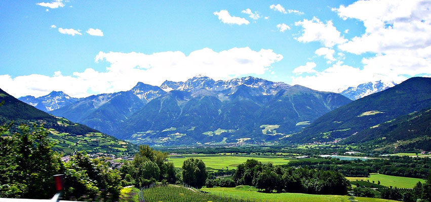 Blick ins Vinschgau