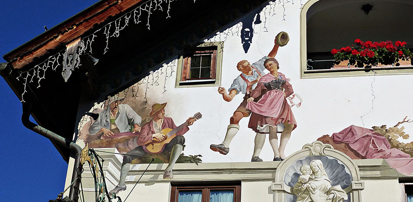 Lüftlmalerei aus Partenkirchen