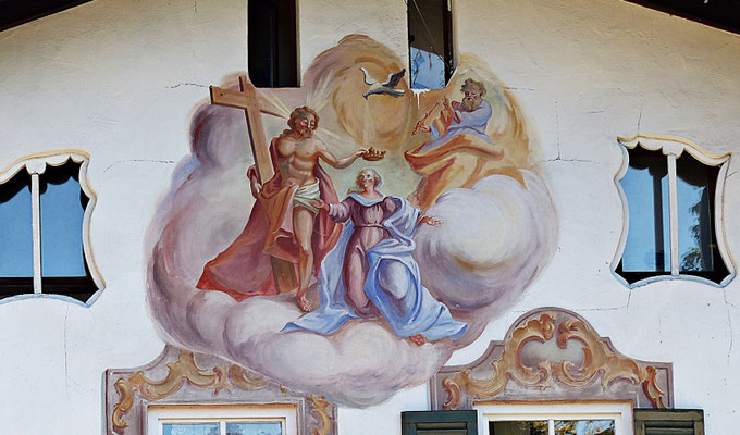 Lüftlmalereien aus Garmisch