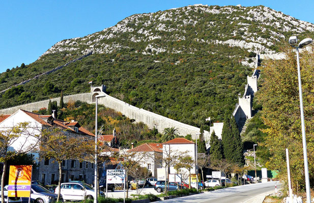 Die Mauer von Veliki Ston