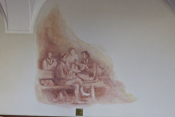 Wandmalerei in Salzburg