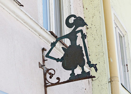 Nasenschild in Wolfratshausen