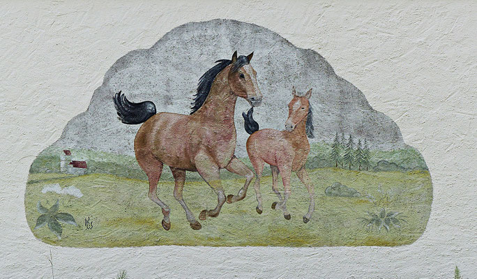 Lüftlmalerei aus Bayern