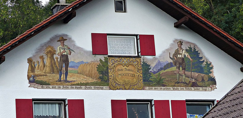 Lüftlmalerei in Bayern