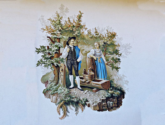 Lüftlmalerei aus Partenkirchen