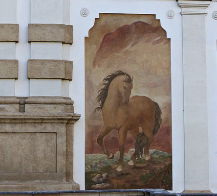 Wandmalerei in Salzburg