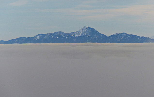 Inversionswetterlage beim Auerberg