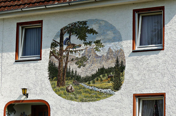 Lüftelmalerei in Kemnat