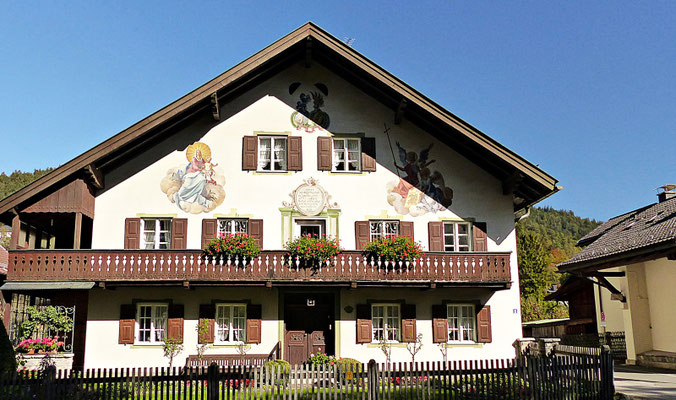 Lüftlmalerei aus Partenkirchen