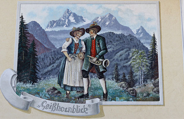 Lüftlmalerei in Tirol
