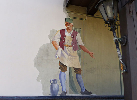Lüftlmalereien von der Familie Pfeffer