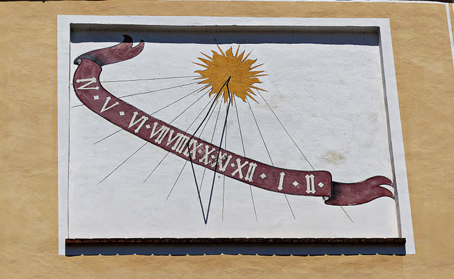 Sonnenuhr in Wolfratshausen