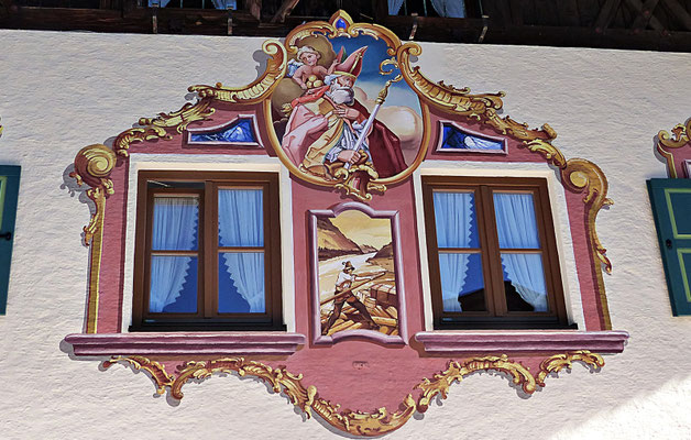 Lüftlmalereien von der Familie Pfeffer